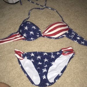 💙❤️American flag swim suit❤️💙